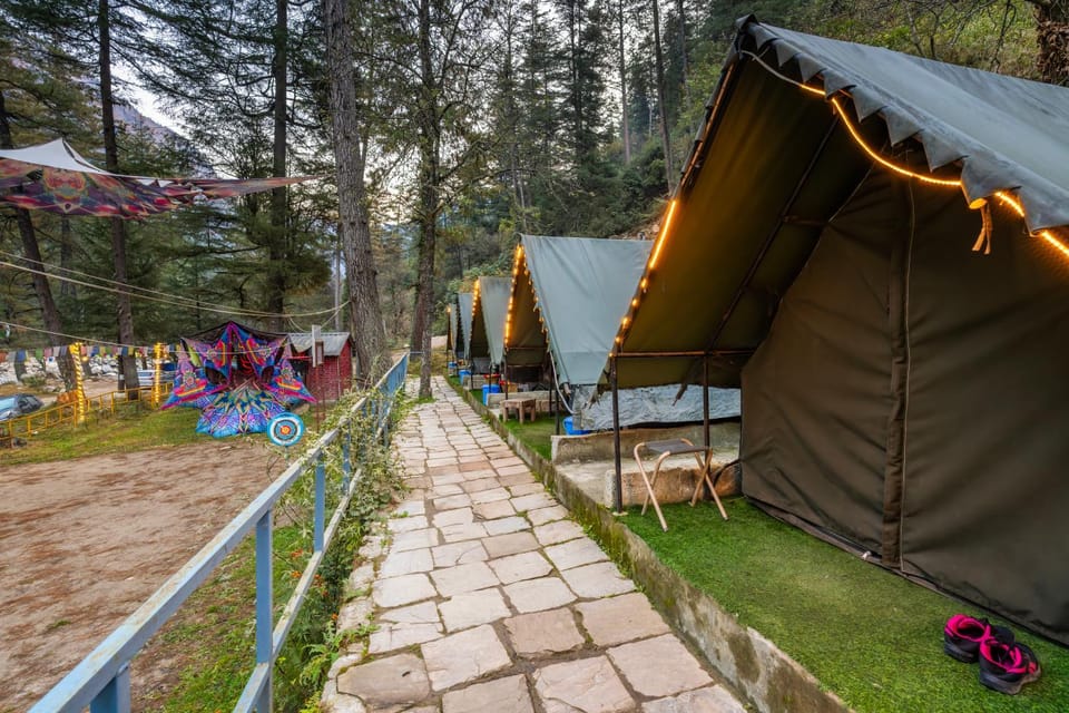 Himtrek Riverside Camps, Kasol Campground/ 
RV Resort in Himachal Pradesh