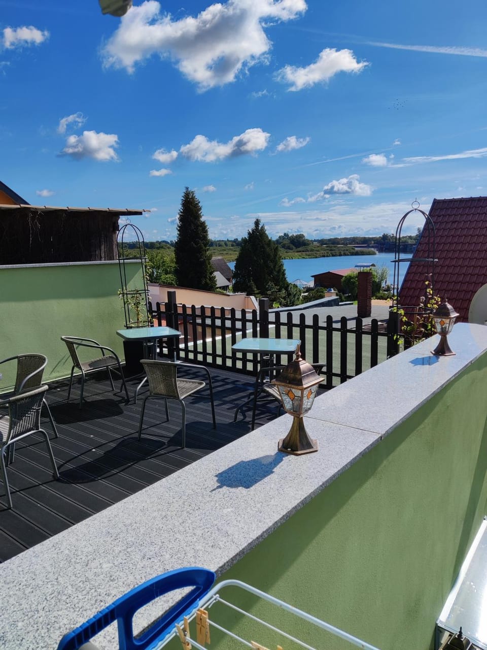 Patio, Balcony/Terrace, Seating area, Lake view