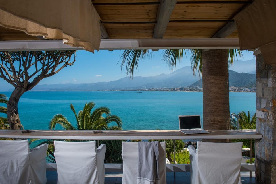 Garden, Seating area, Garden view, Sea view