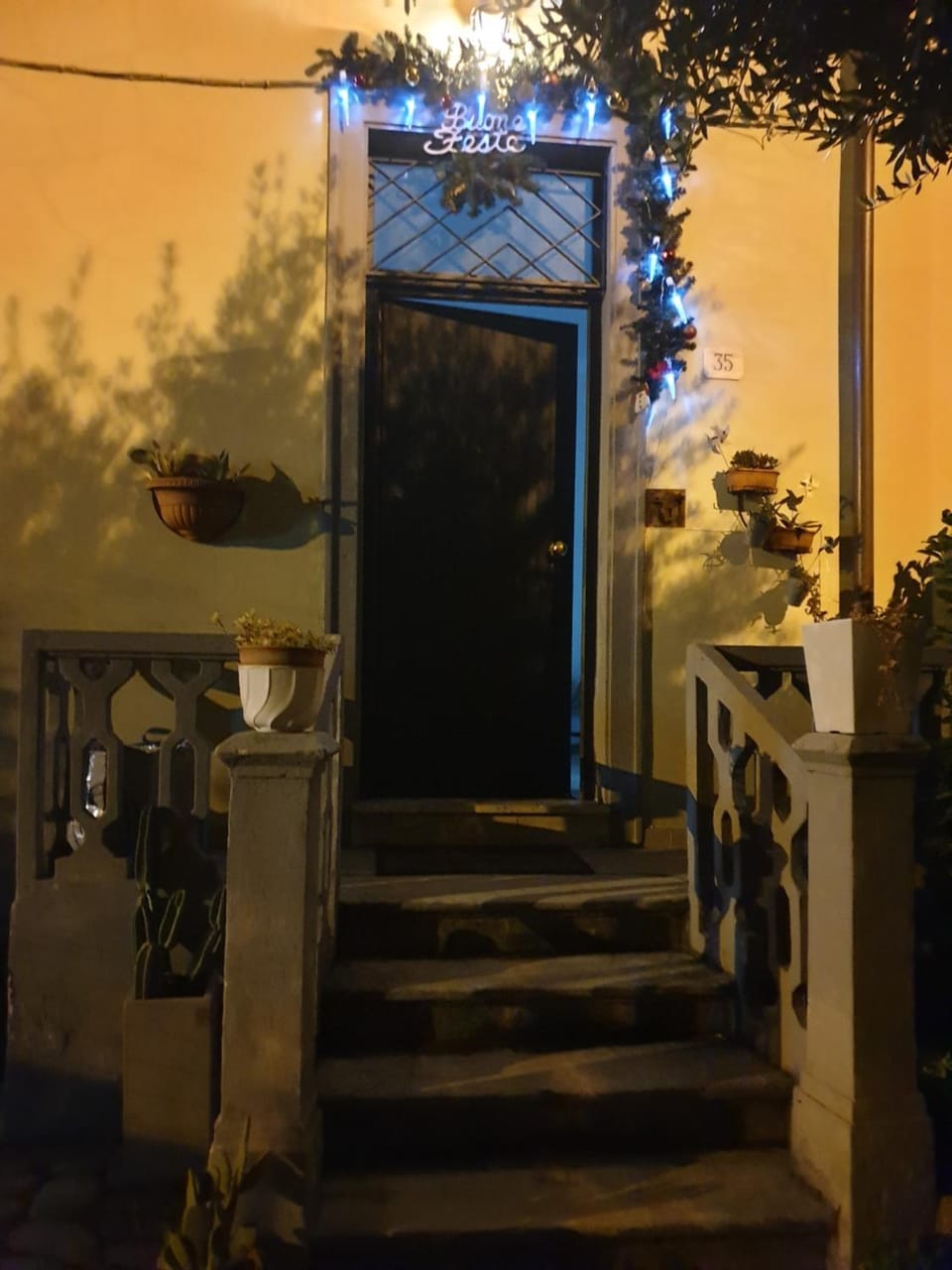 Property building, Night