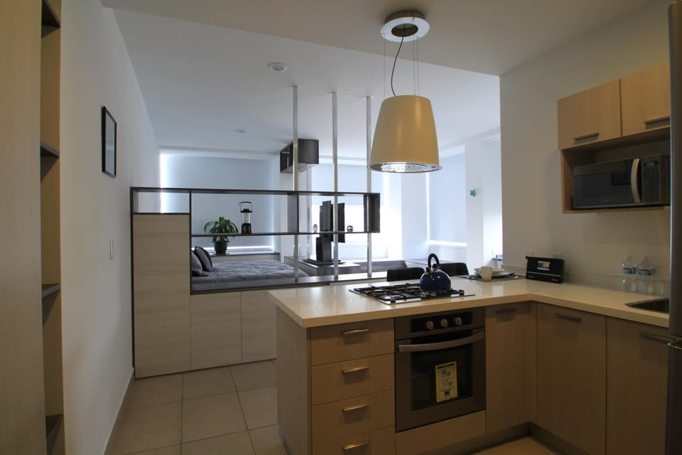 Kitchen or kitchenette, Bedroom