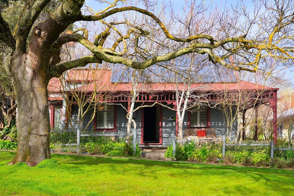 Property building, Garden view