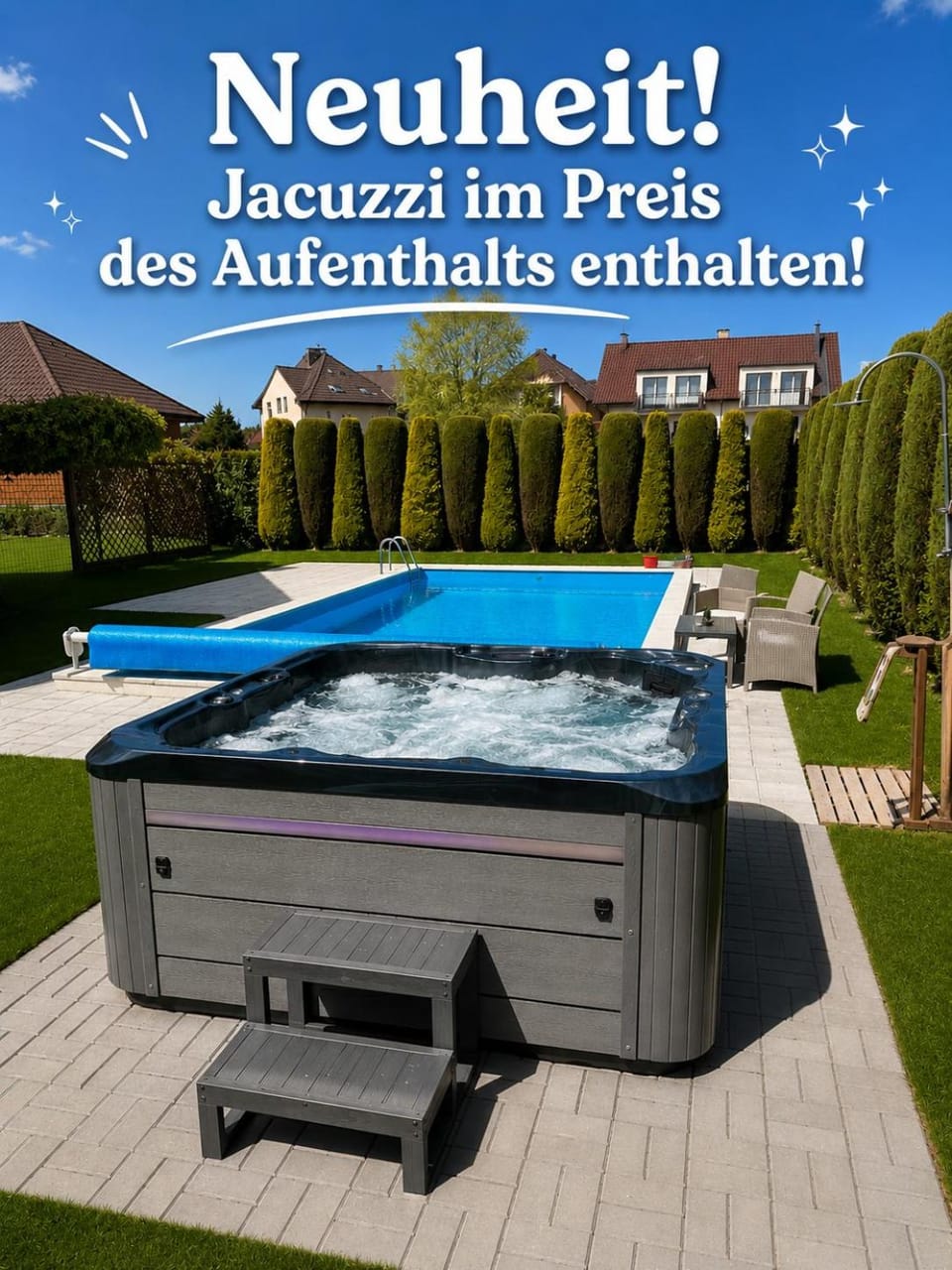 Hot Tub, Swimming pool