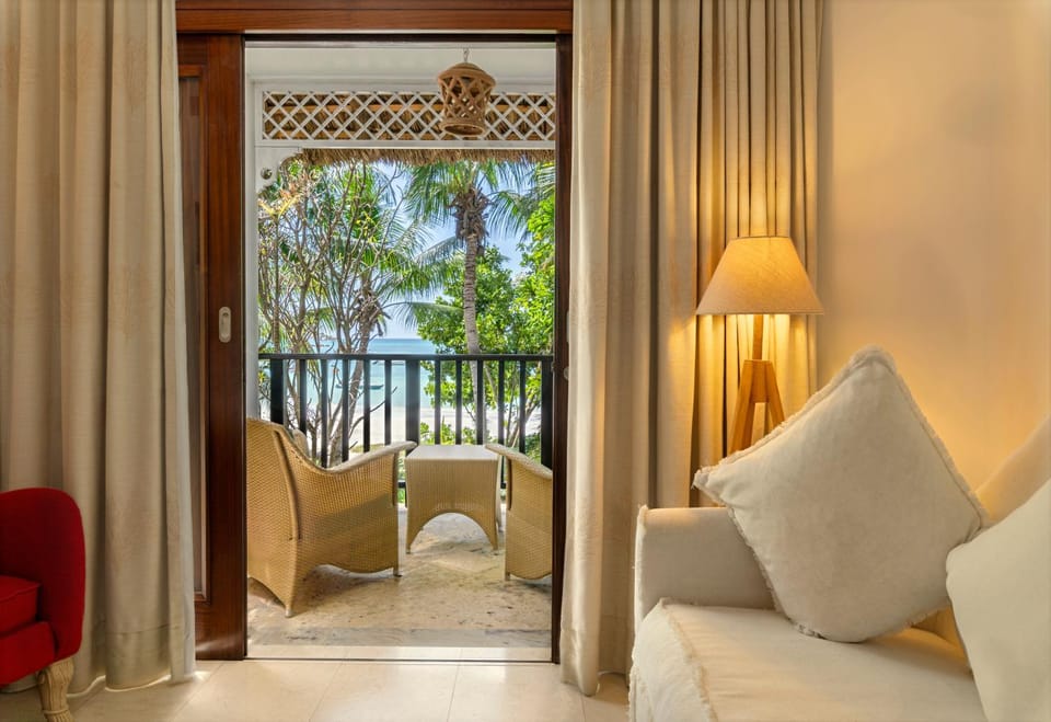 Balcony/Terrace, Seating area, Bedroom, Garden view, Sea view