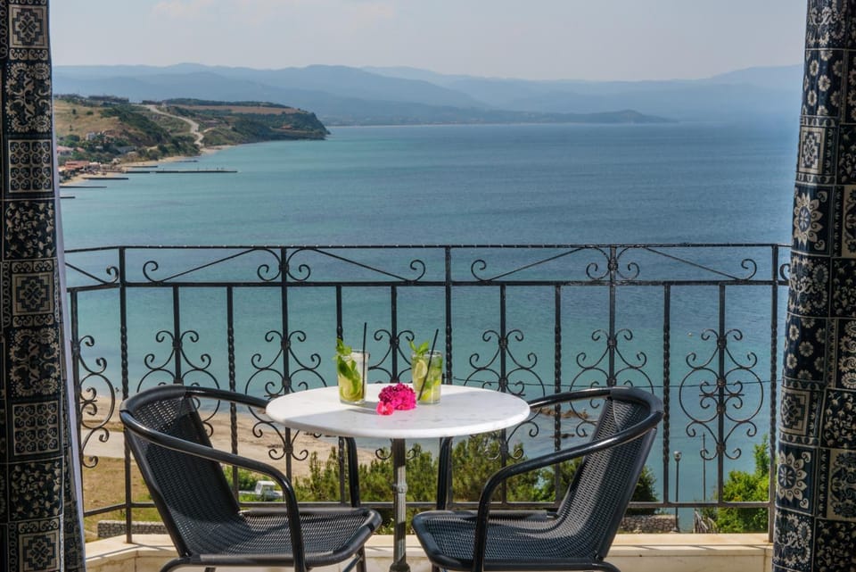 Patio, Day, Sea view