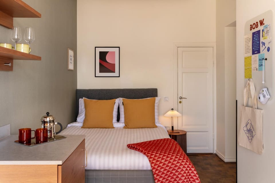 Bed, Coffee/tea facilities, Decorative detail
