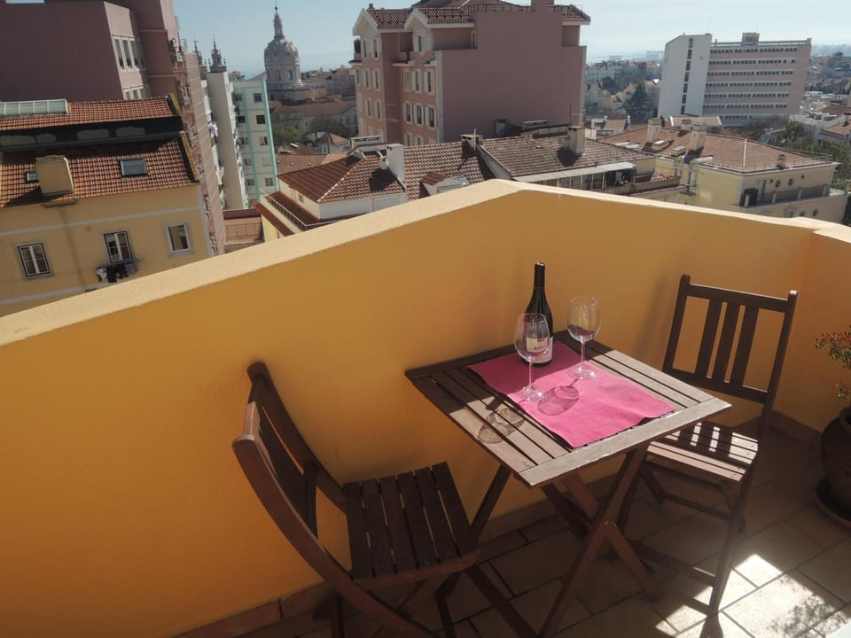 Balcony/Terrace, City view, River view