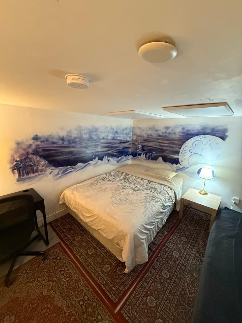 Photo of the whole room, Bedroom