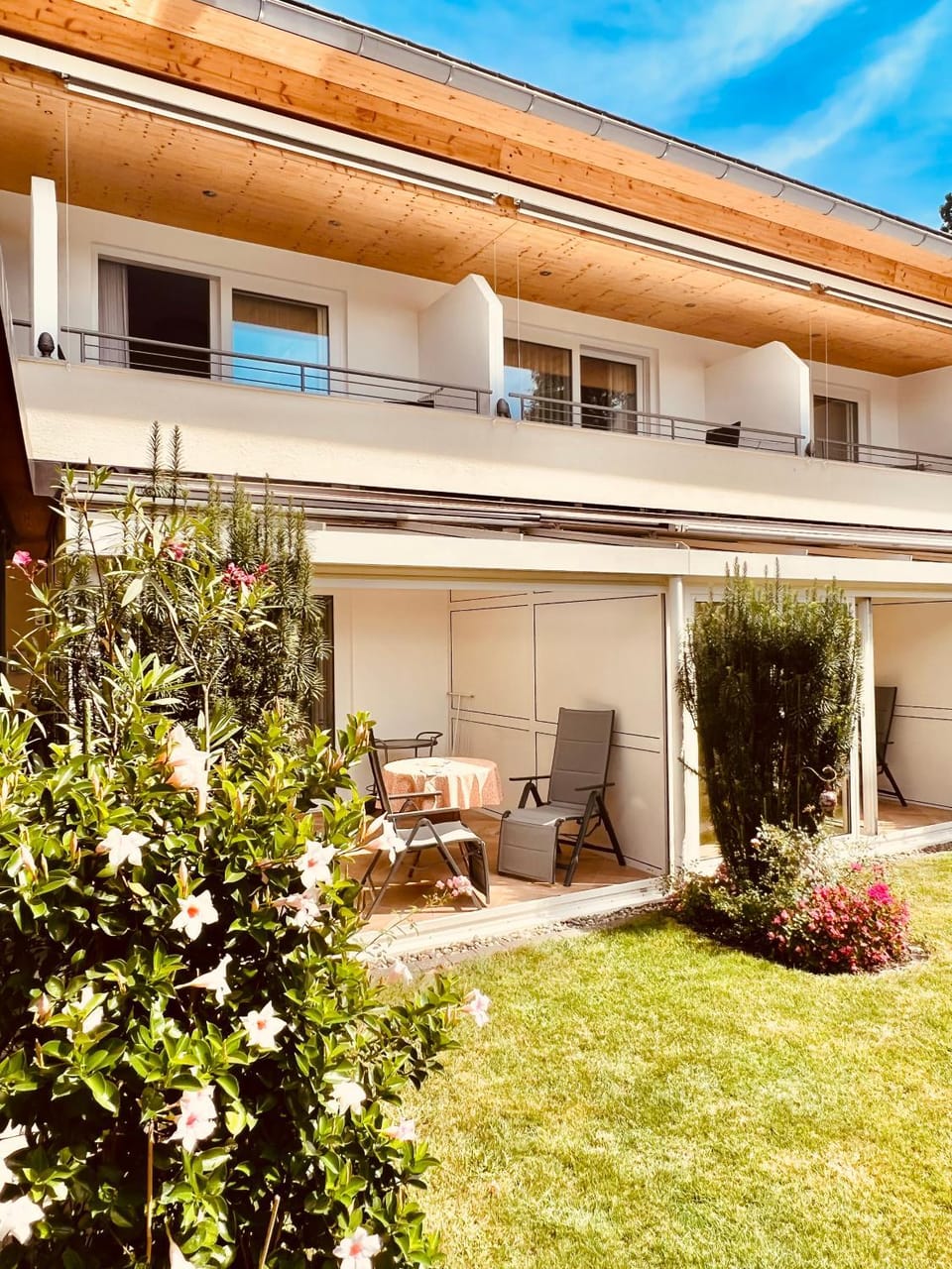 Property building, Garden