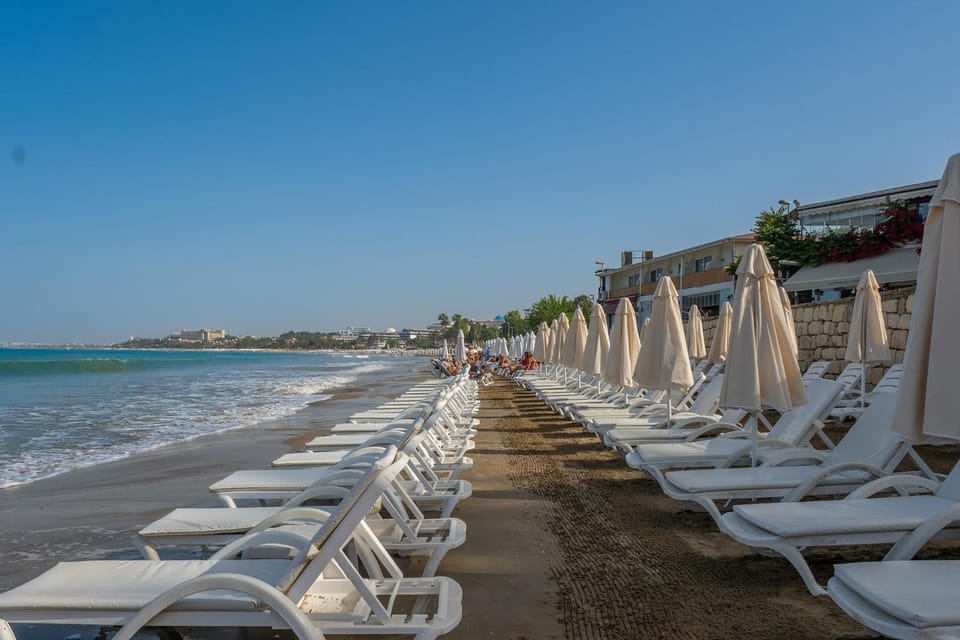 Day, Natural landscape, Beach, Sea view, sunbed