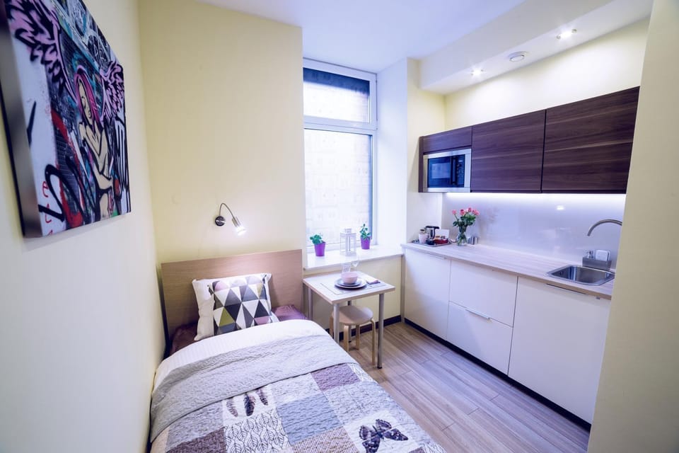Kitchen or kitchenette, Photo of the whole room, Bedroom