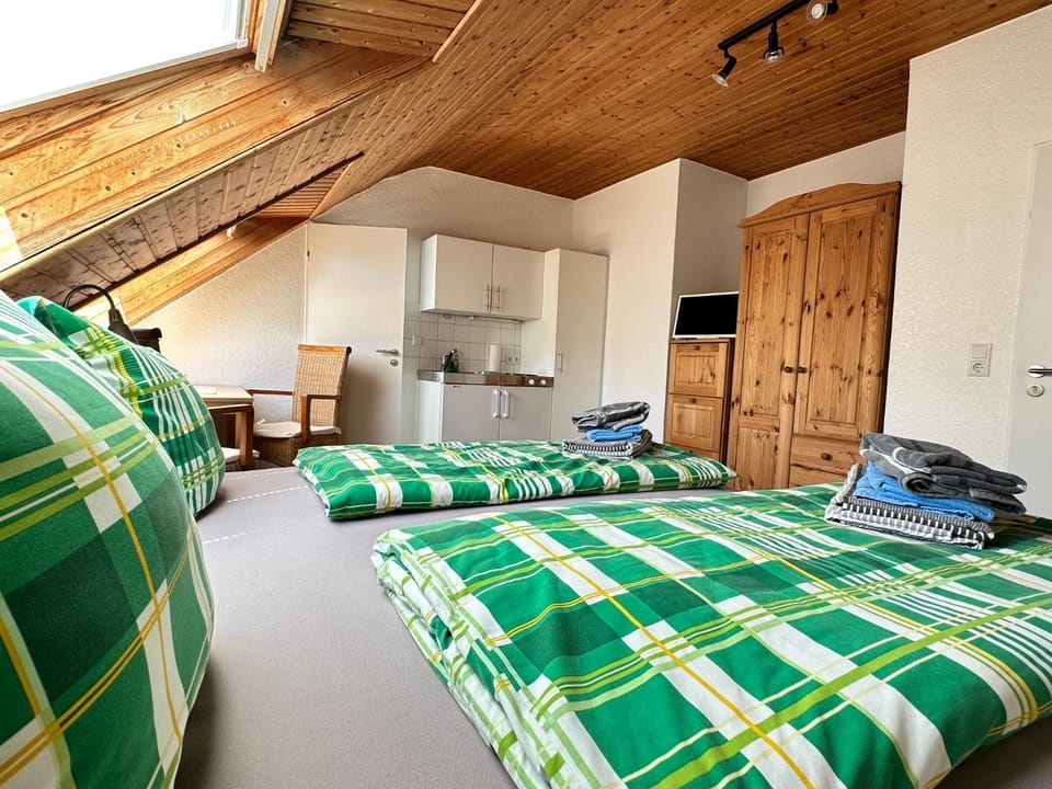 Kitchen or kitchenette, Living room, Photo of the whole room, Bedroom