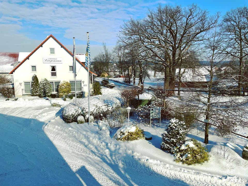 Property building, Natural landscape, Winter, Seasons