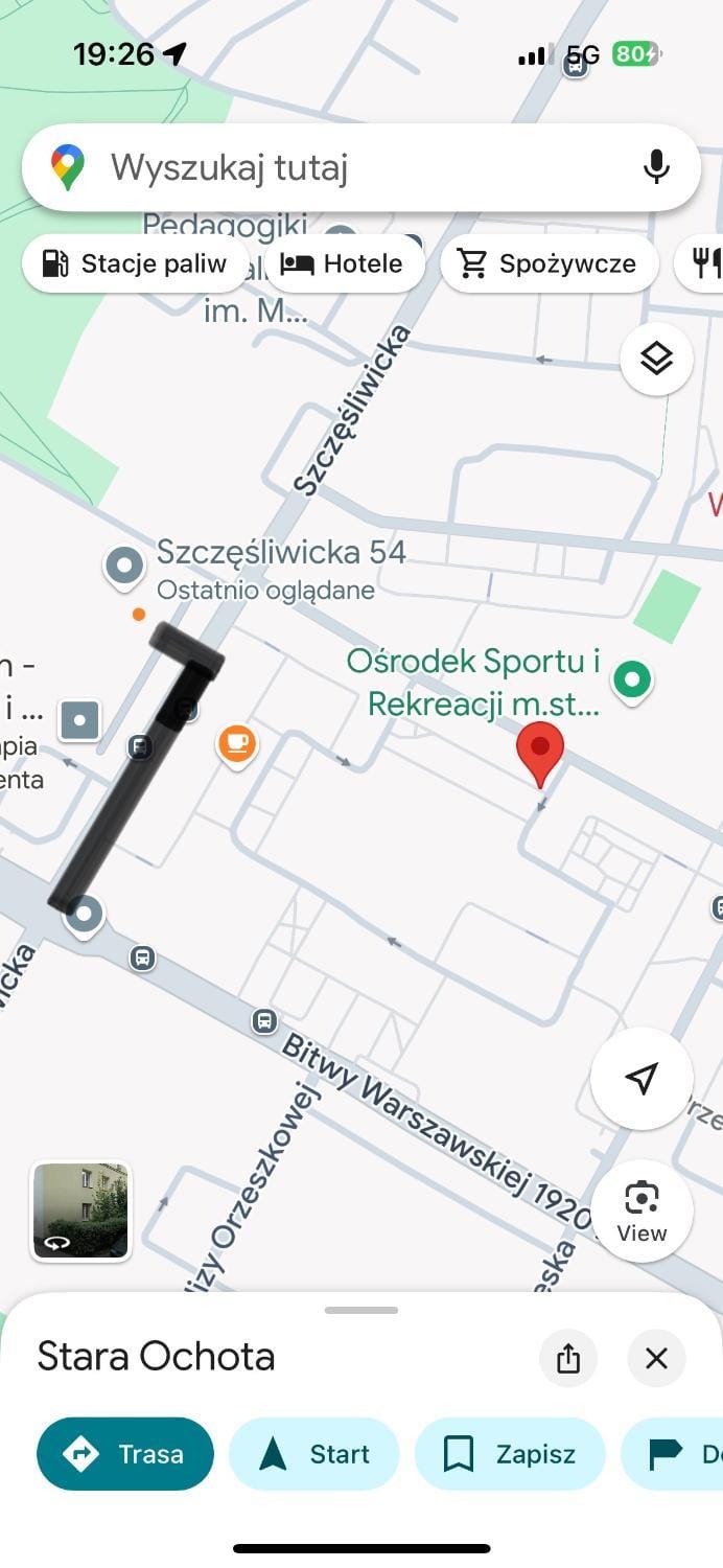 Property building, Street view