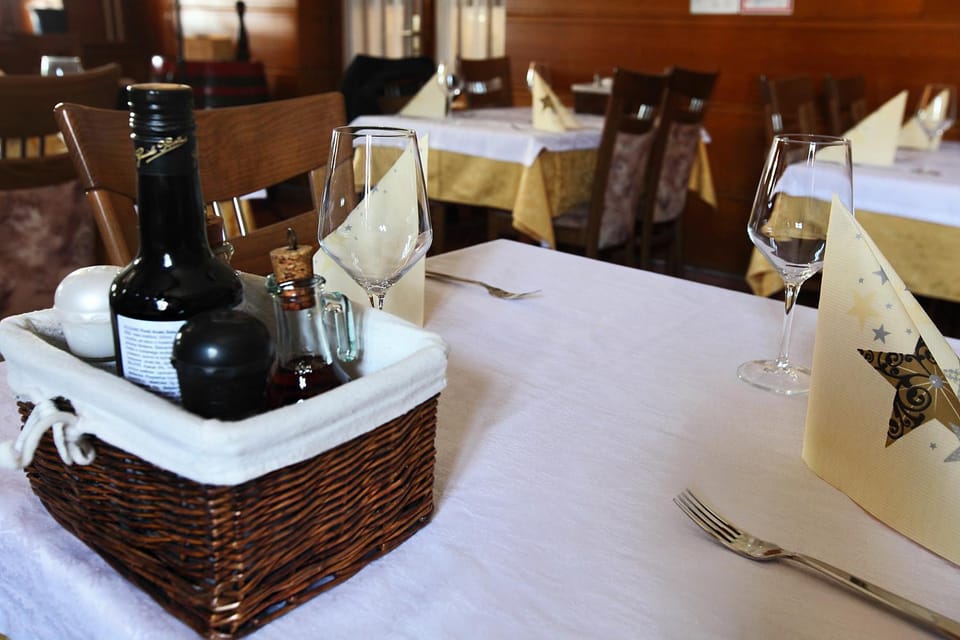 Restaurant/places to eat, Food and drinks
