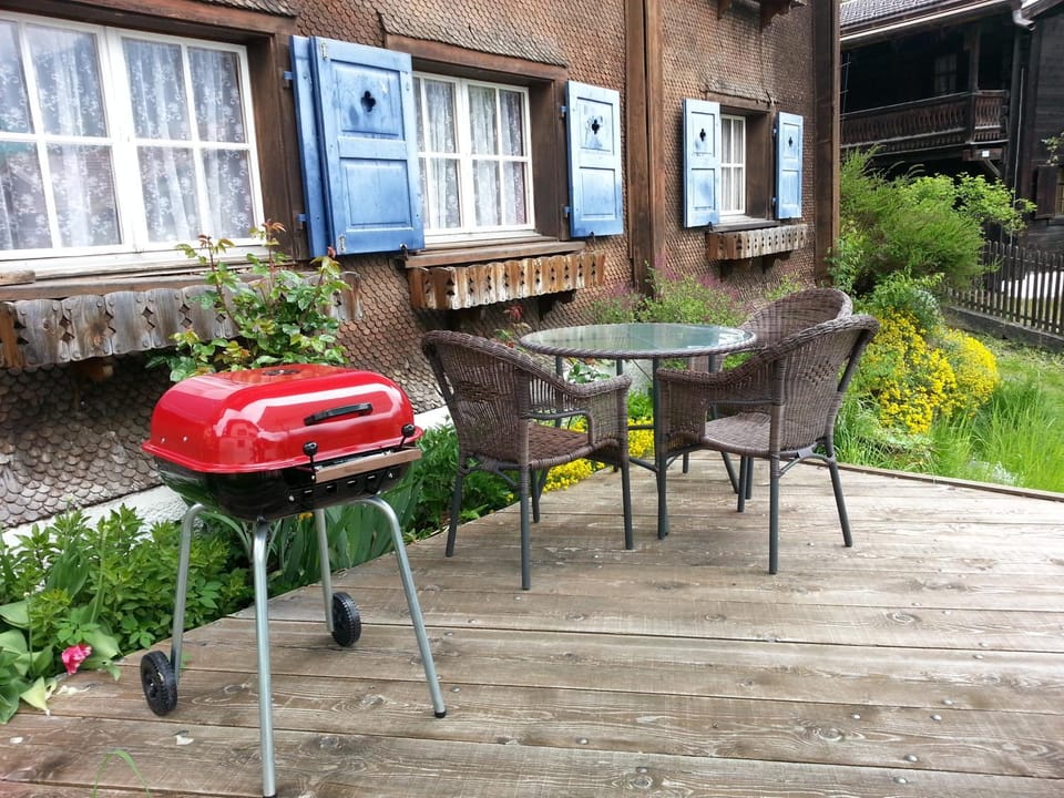 BBQ facilities, Garden, Balcony/Terrace