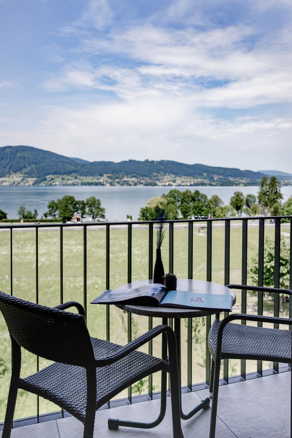 Natural landscape, Balcony/Terrace, Lake view