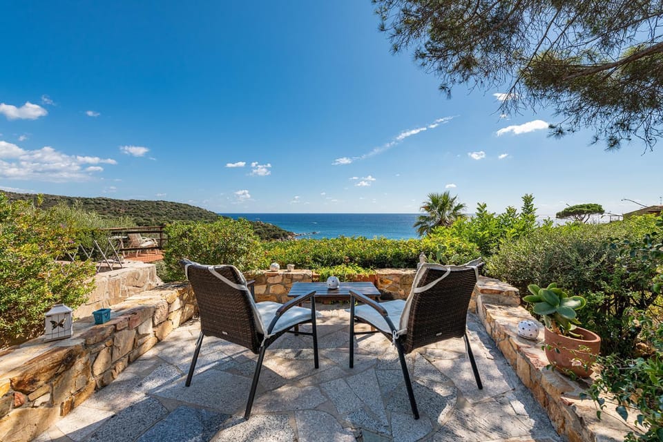 Patio, Day, Natural landscape, View (from property/room), Balcony/Terrace, Dining area, Sea view