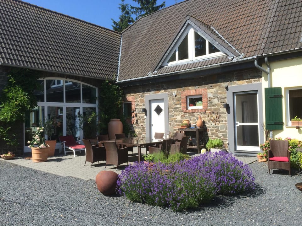 Property building, Patio