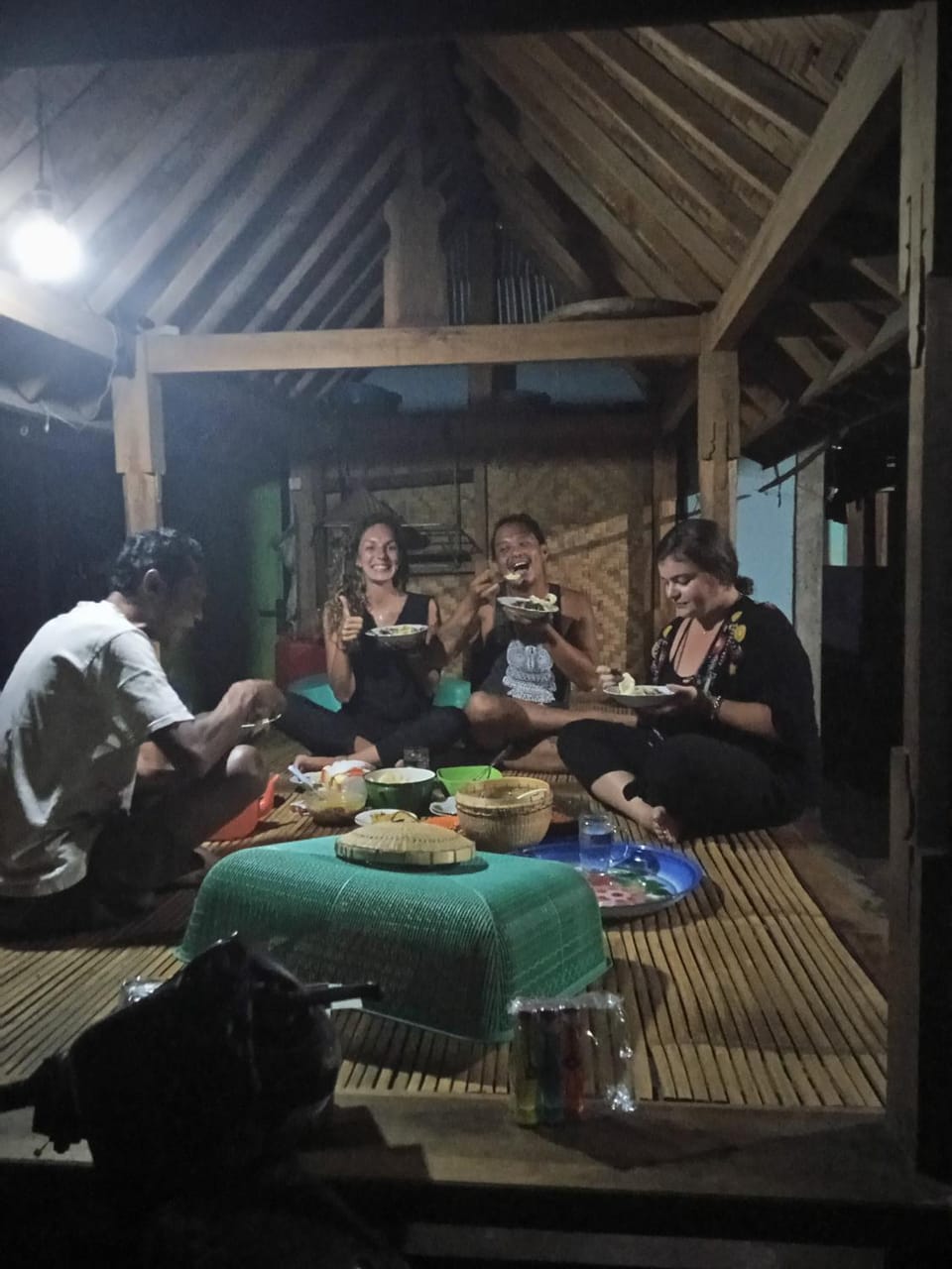 Night, People, Living room, Food and drinks, Seating area, Dining area, Food, Drinks, group of guests