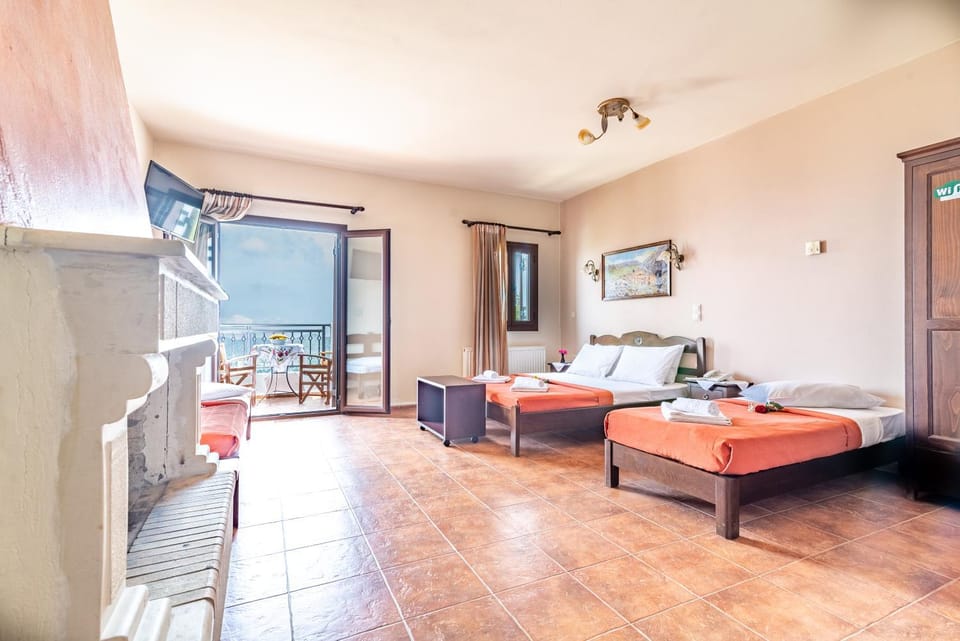 Bed, View (from property/room), Balcony/Terrace, Photo of the whole room