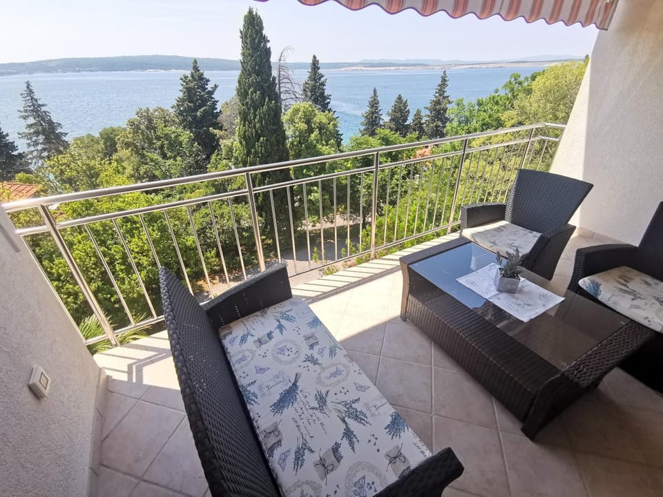 View (from property/room), Balcony/Terrace, Sea view