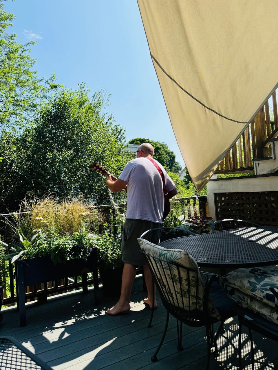 Day, Garden, View (from property/room), Balcony/Terrace, Guests, Garden view