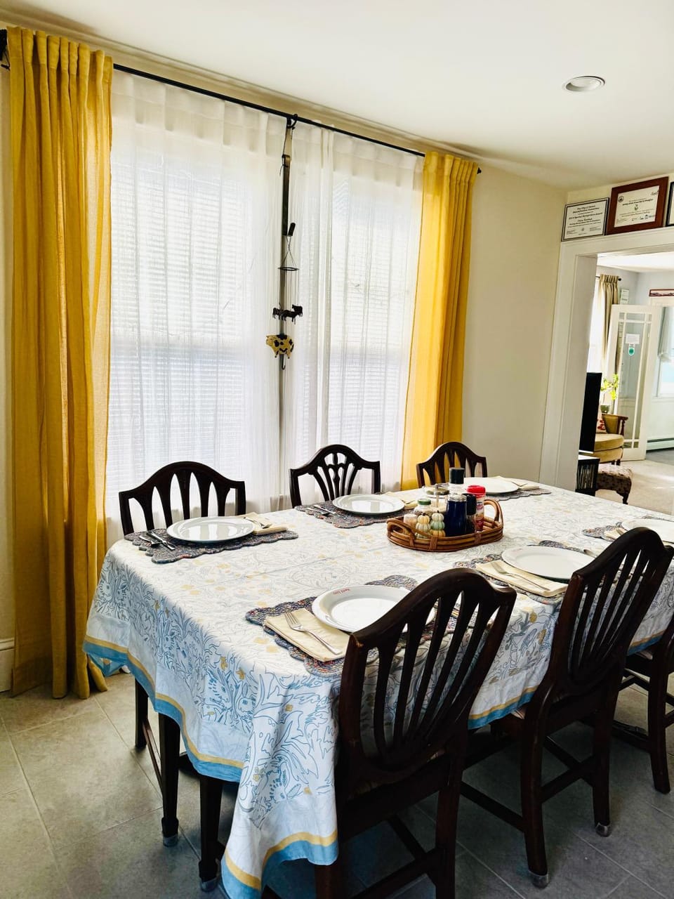 Dining area