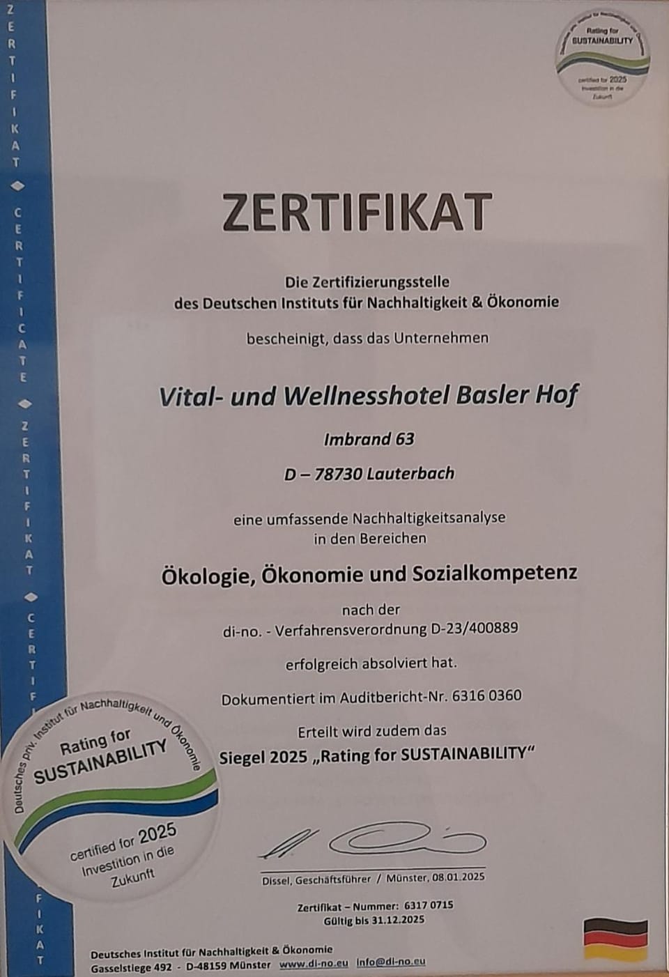 Öko-Landhotel Basler Hof Hotel in Baden-Württemberg