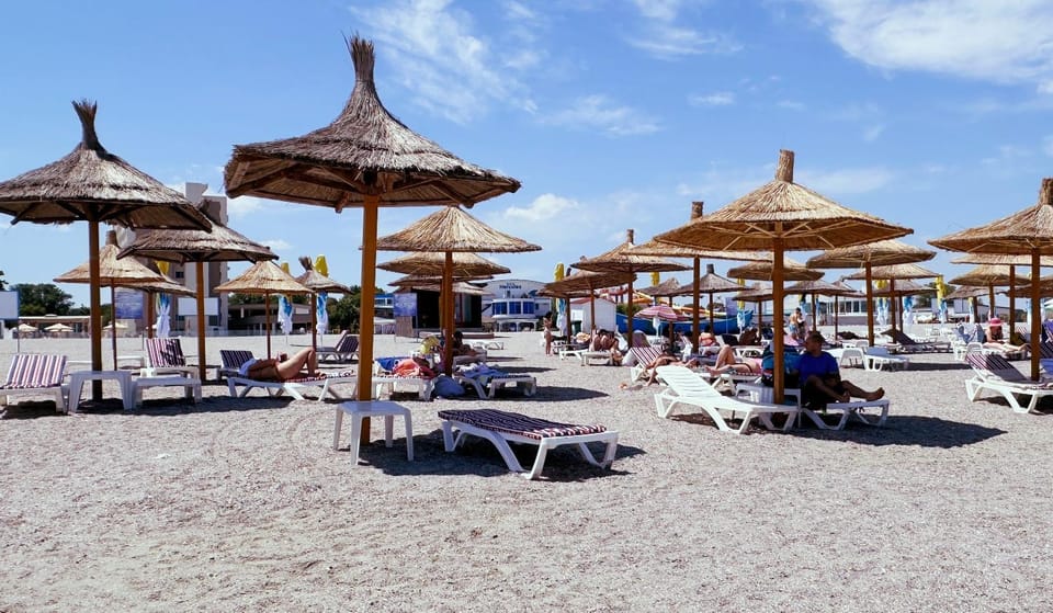 Day, People, Beach, Beach, group of guests