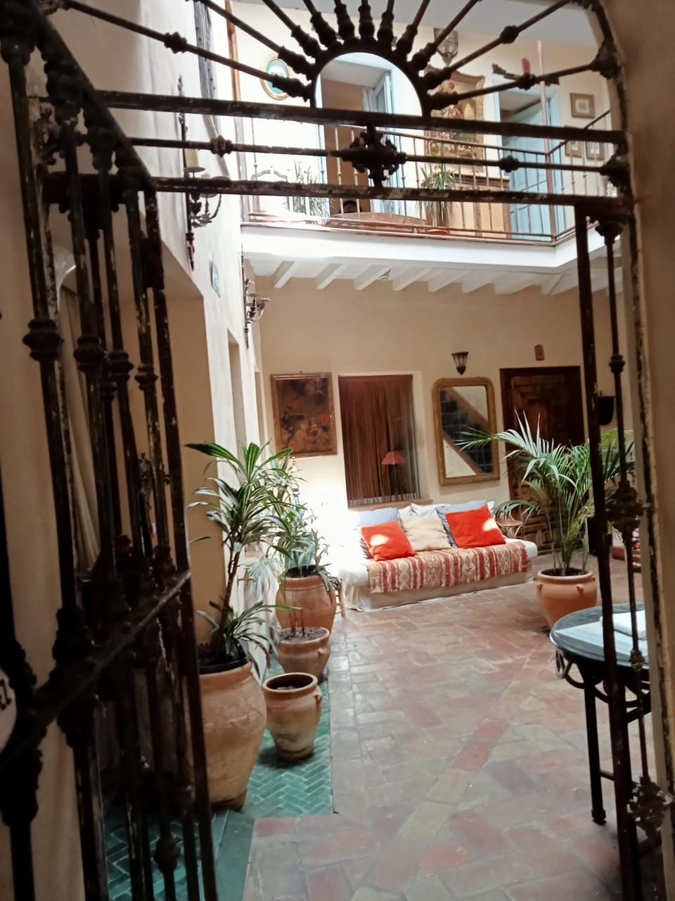 Patio, Lobby or reception