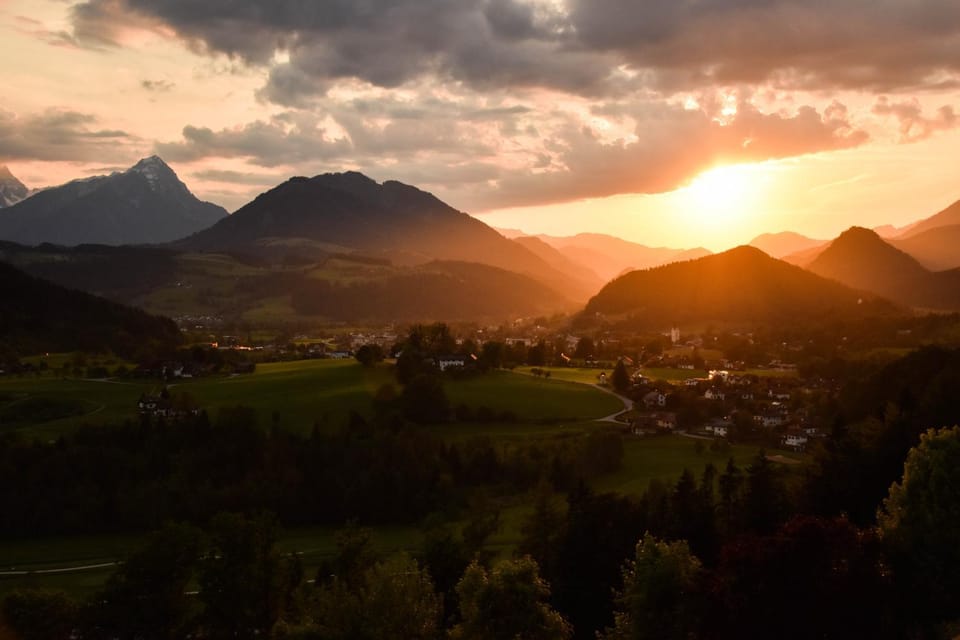 Natural landscape, Sunset