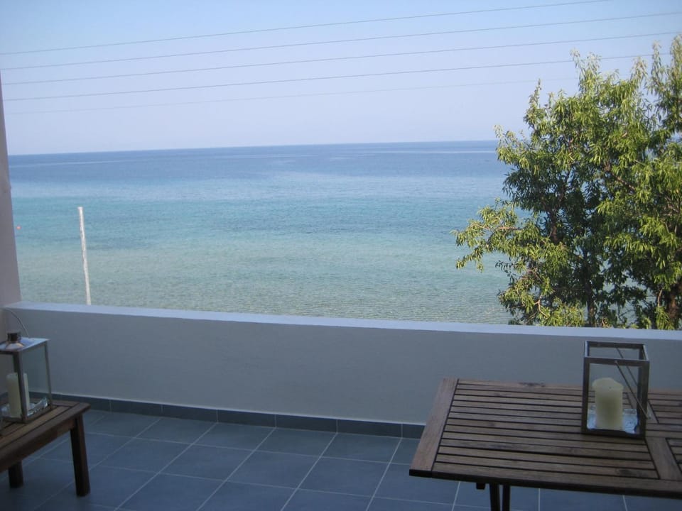 Balconies on Sea Apartment in Thasos