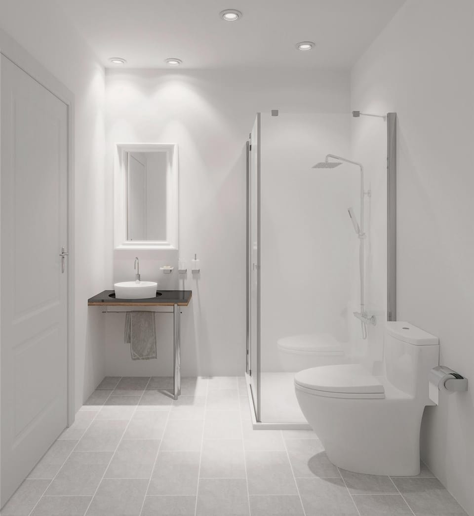 Shower, Toilet, Bathroom