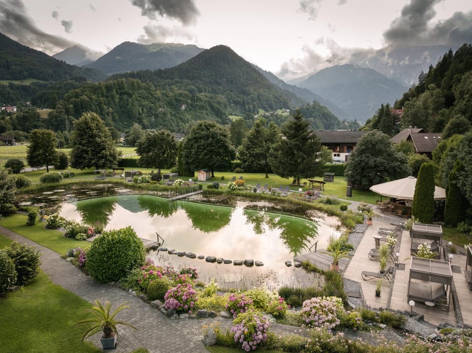 Garden, Swimming pool, Open Air Bath