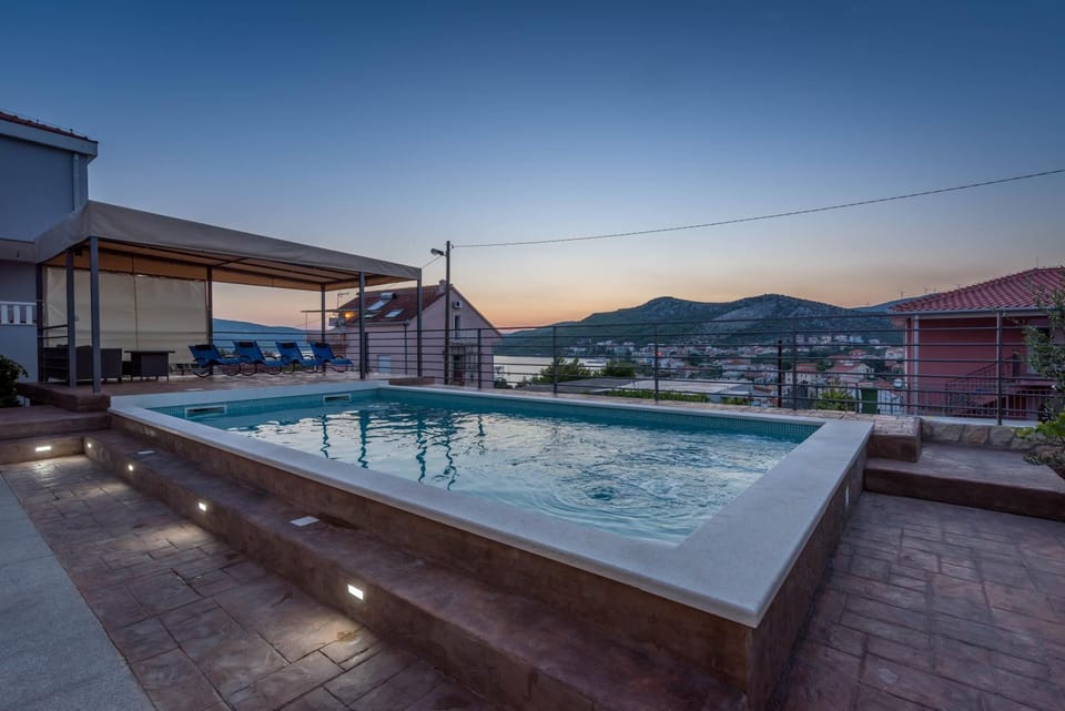 Patio, Seating area, Swimming pool