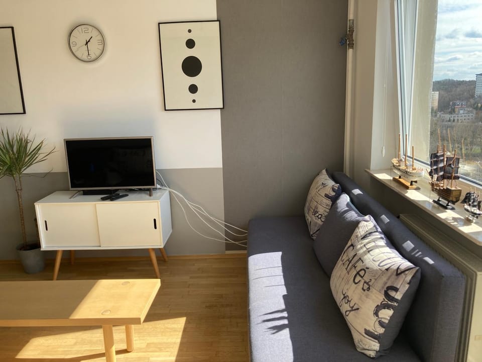 Apartament Horyzont w centrum przy plaży Apartment in Pomeranian Voivodeship