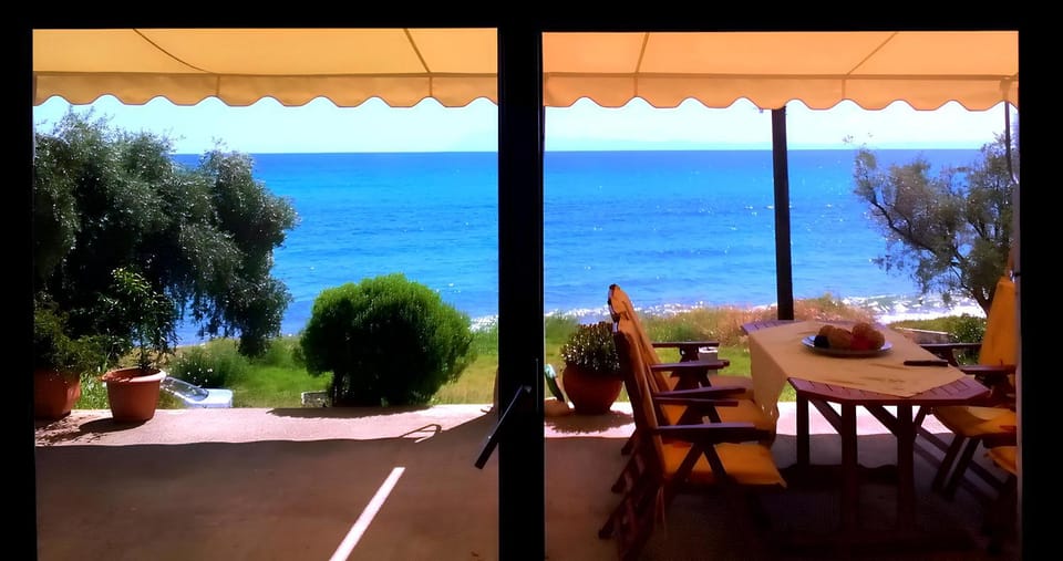 Summer, Garden, View (from property/room), Balcony/Terrace, Beach, Sea view