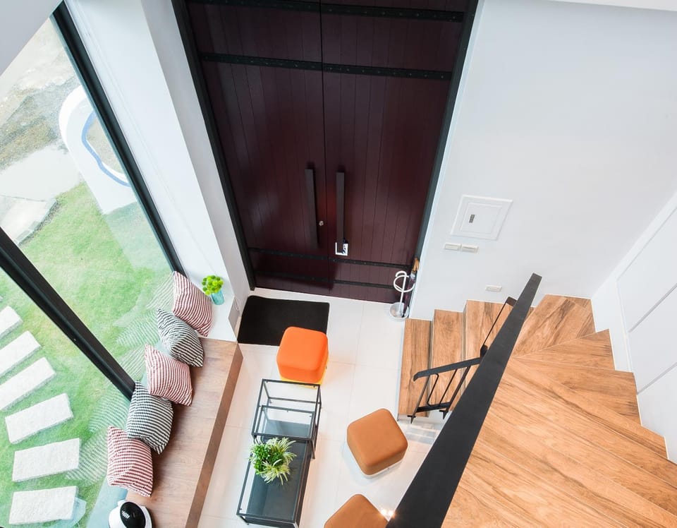 Living room, On site