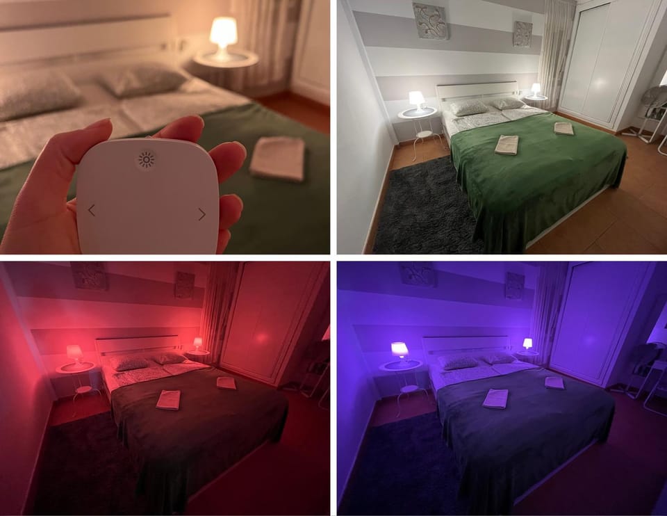Bed, Night, Bedroom