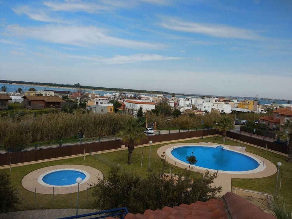 Off site, Bird's eye view, Pool view, Swimming pool, Swimming pool