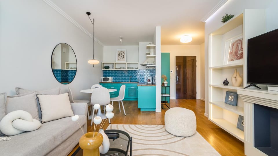CITYSTAY Apartamenty BraBank Gdansk, Apartament z 1 sypialnią z dostępnym miejscem parkingowym, Apartament z balkonem bez miejsca parkingowego Apartment in Gdansk