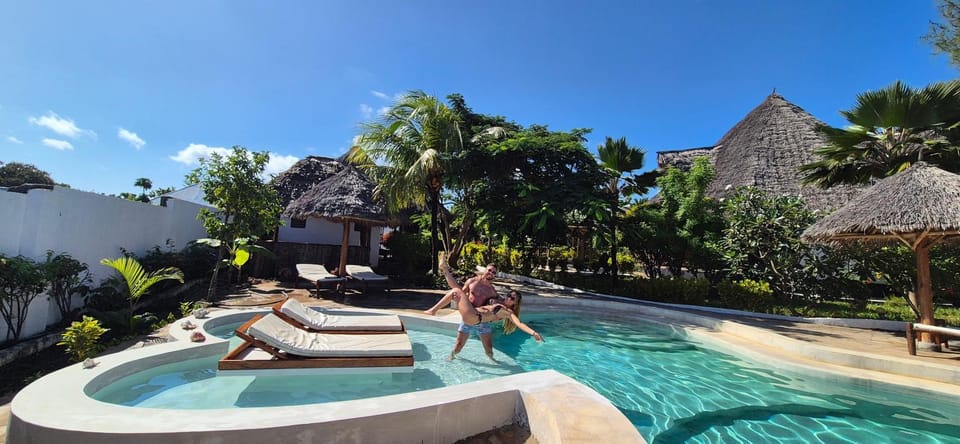 People, Pool view, Swimming pool, group of guests, sunbed