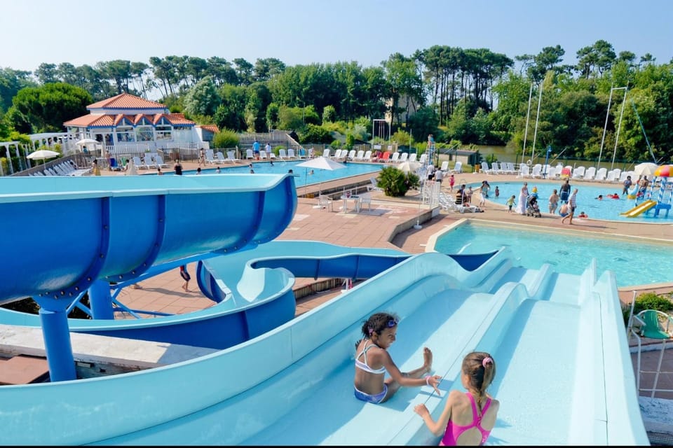 Natural landscape, Aqua park, Swimming pool