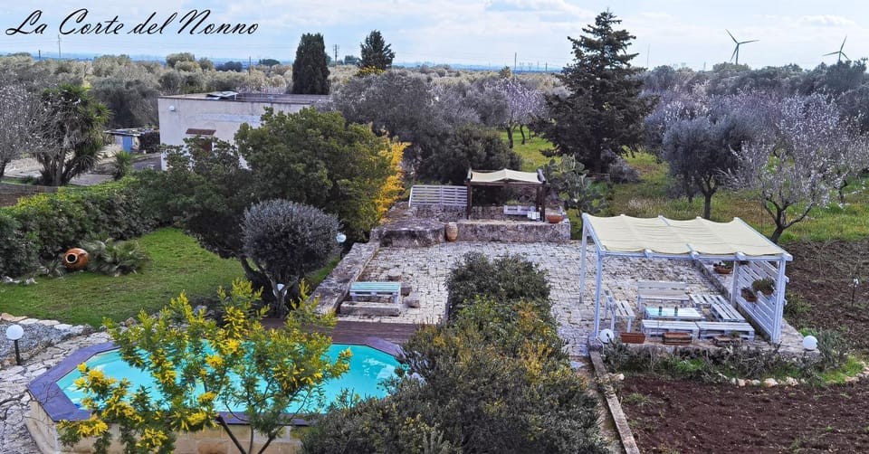 Property building, Bird's eye view, Pool view, Swimming pool