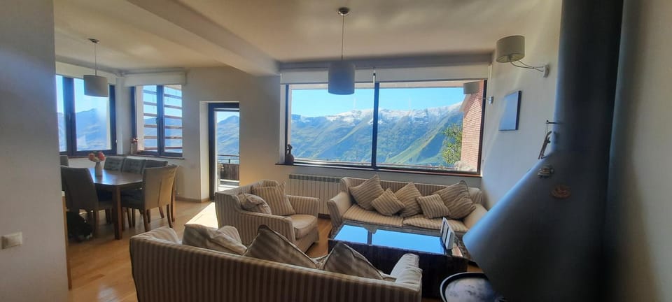 Seating area, Mountain view, flat iron