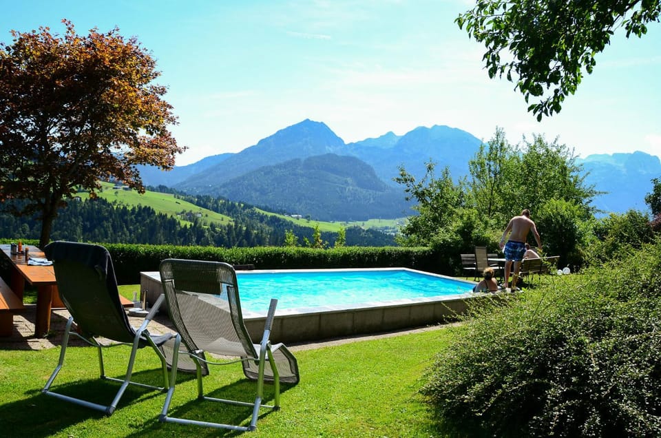 Day, Natural landscape, Activities, Garden, Garden view, Mountain view, Pool view, Swimming pool, Swimming pool, sunbed