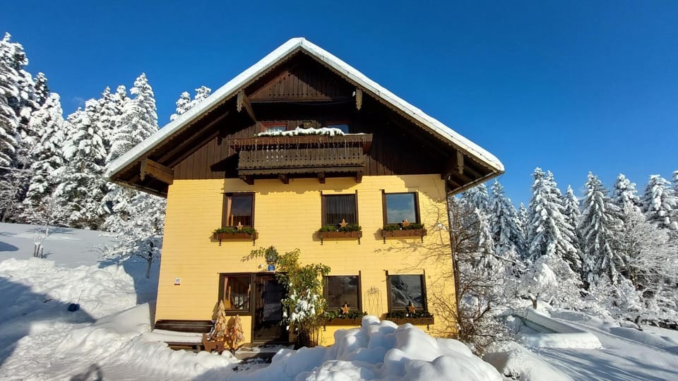 Property building, Day, Natural landscape, Winter