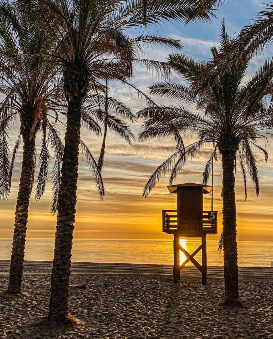 Beach, Sunset