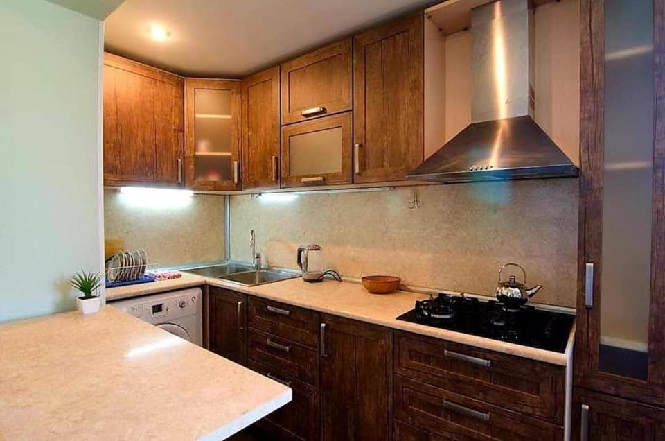 minibar, stove, kitchen